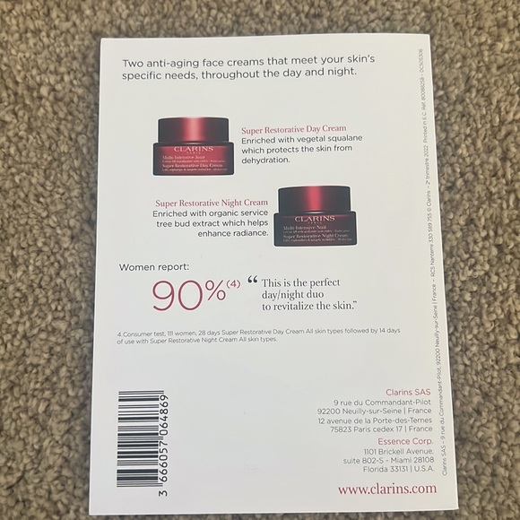 Clarins sample - Picture 4 of 4
